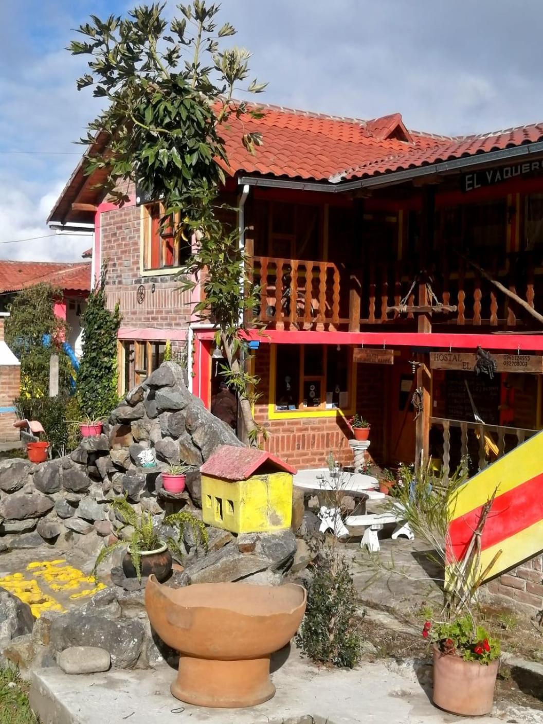 Hostal El Vaquero Chugchilán Eksteriør billede